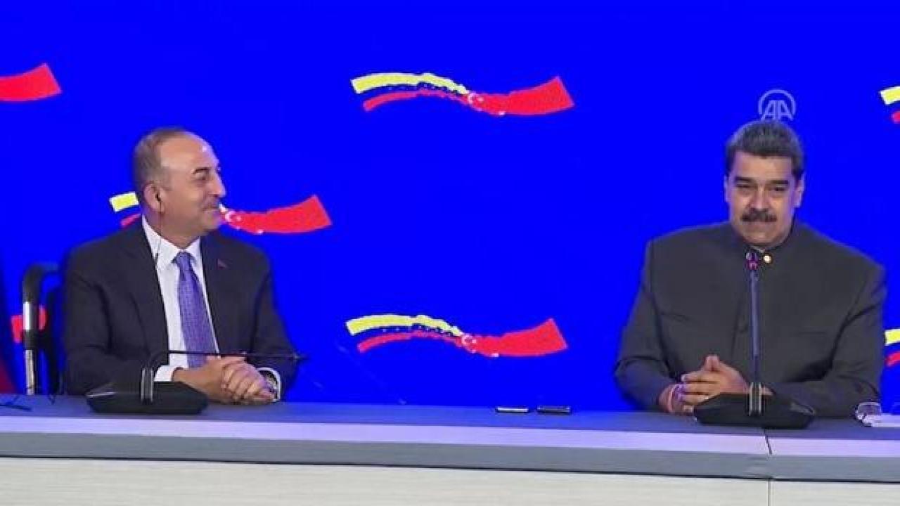 Son dakika: Bakan Çavuşoğlu Venezuela'da