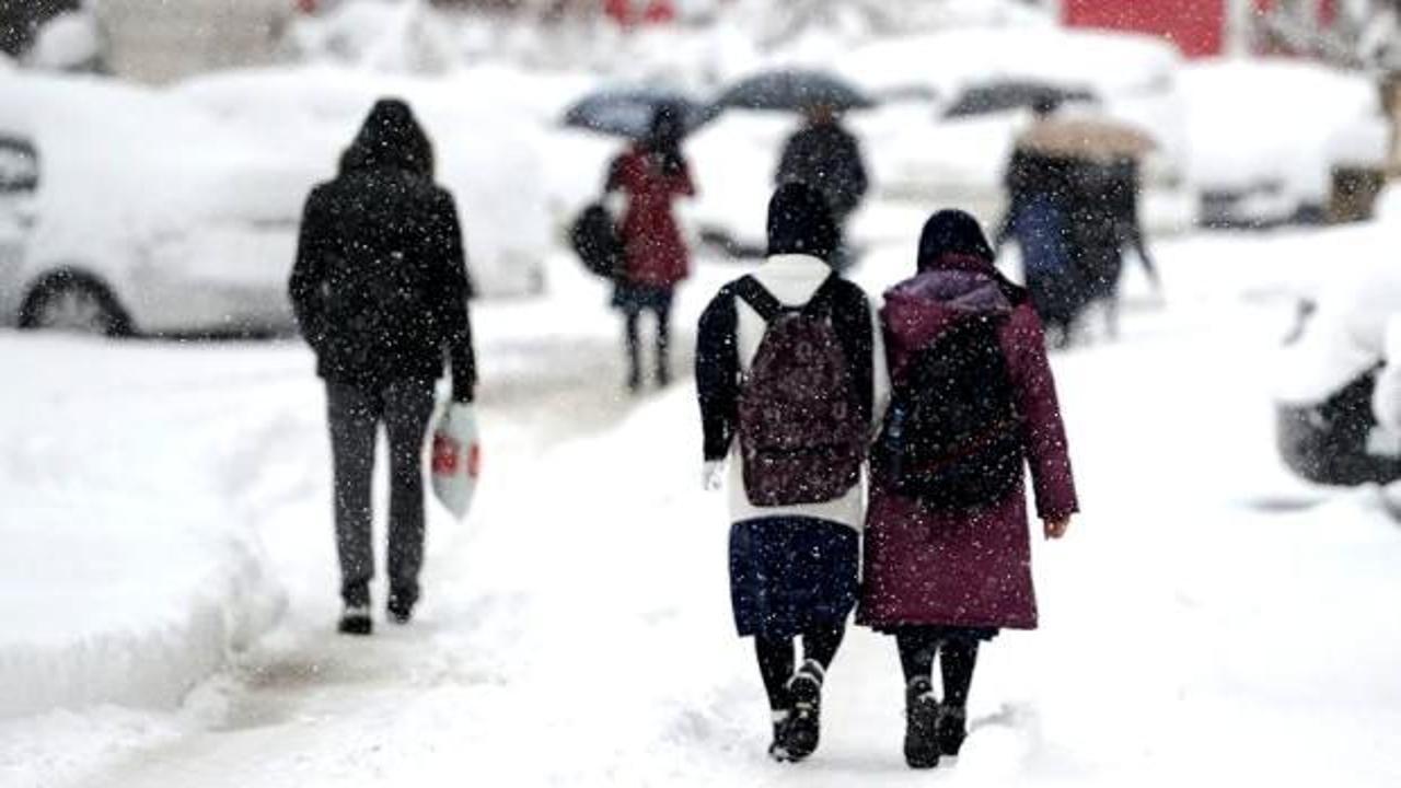 Son dakika: Bir ilimizde okullar 1 gün tatil edildi!