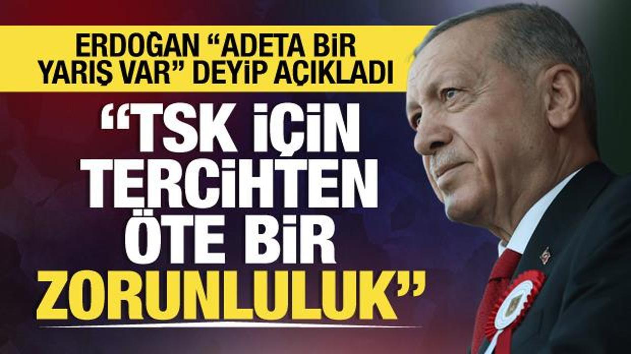 Son Dakika: Cumhurbaşkanı Erdoğan: TSK’nın caydırıcılığı tercihten öte bir zorunluluk
