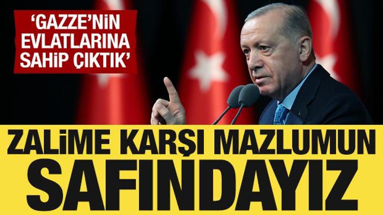 Son dakika: Cumhurbaşkanı Erdoğan'dan önemli açıklamalar!