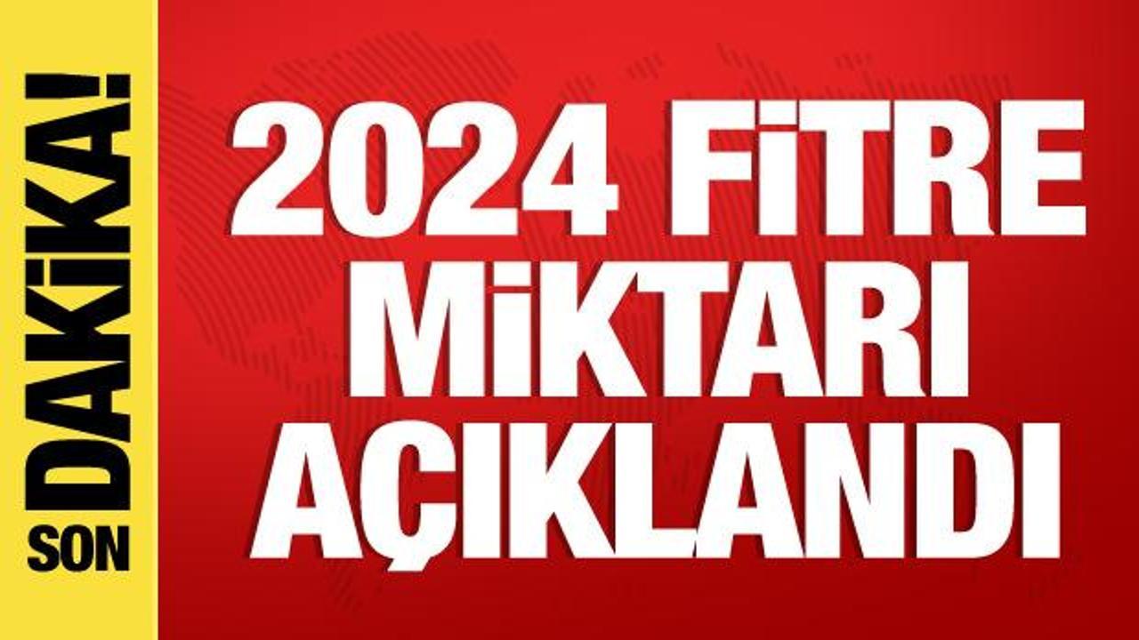 Son Dakika: Diyanet İşleri Başkanlığı 2024 fitre miktarını açıkladı
