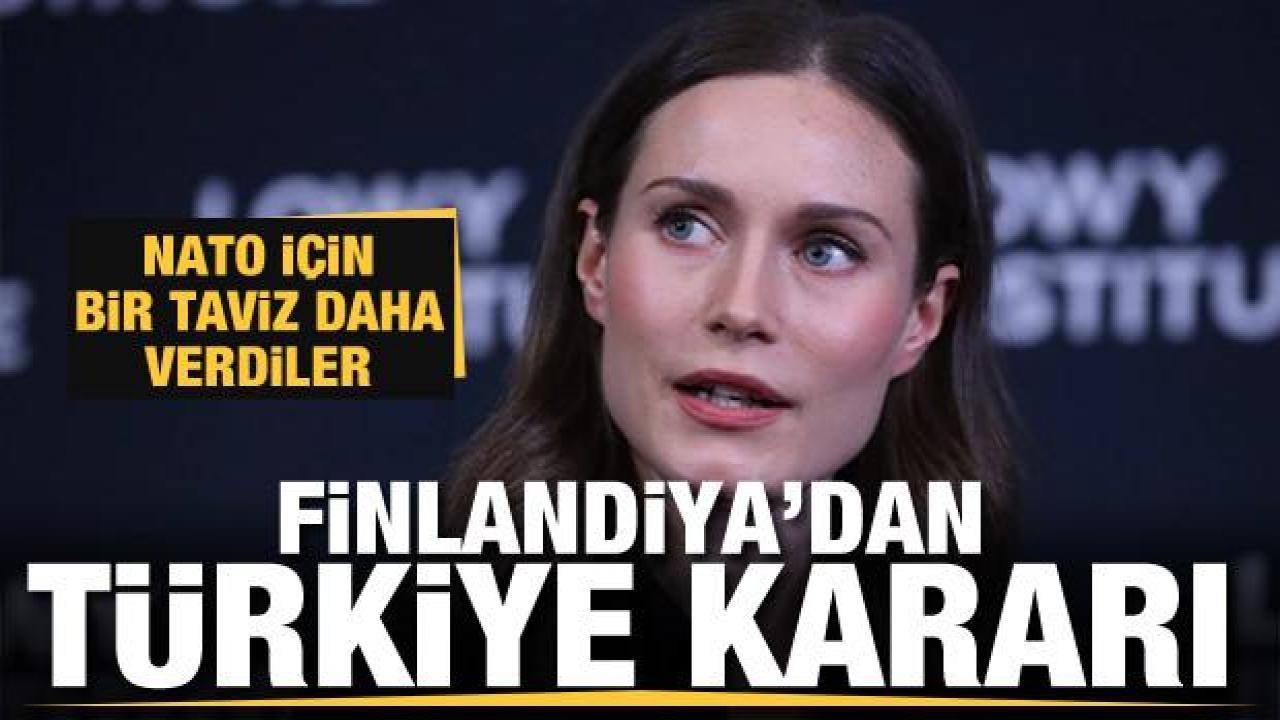 Son dakika! Finlandiya Türkiye'ye uyguladığı silah ambargosunu kaldırdı