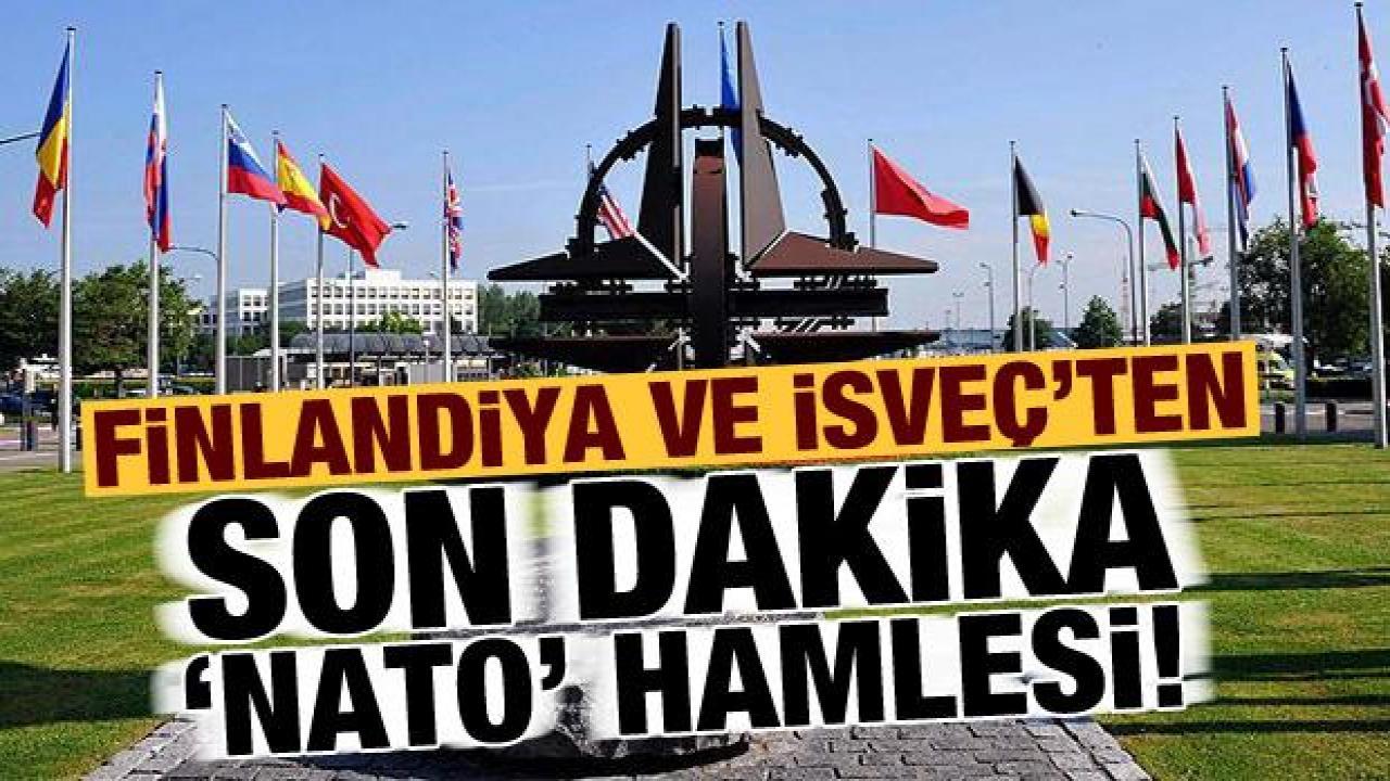 Son dakika haberi: Finlandiya ve İsveç resmen NATO'ya başvurdu!