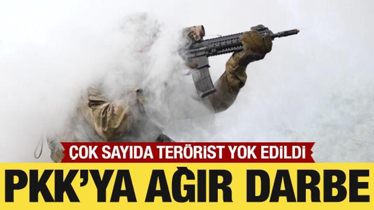 Son Dakika: Irak'ta PKK'ya ağır darbe! 20 terörist etkisiz