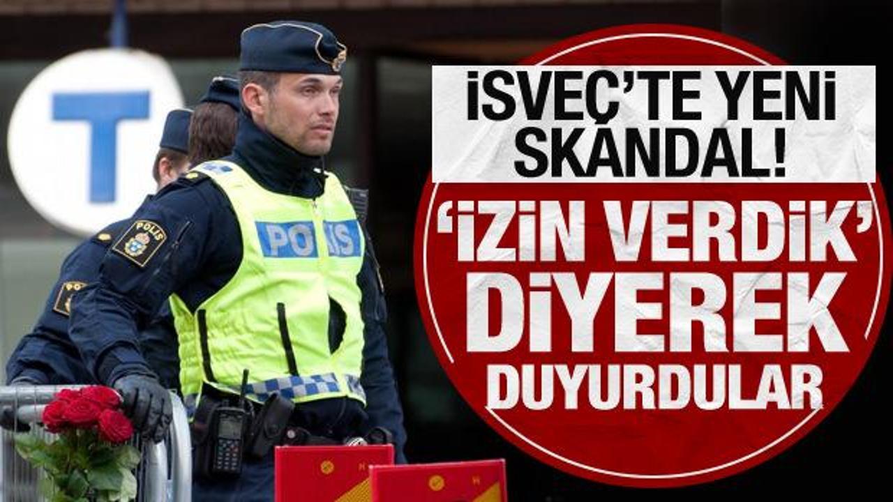 Son Dakika: İsveç'ten bayramda provokasyona izin!
