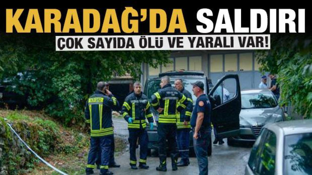 Son dakika: Karadağ'da silahlı saldırgan dehşeti: Çok sayıda ölü var!