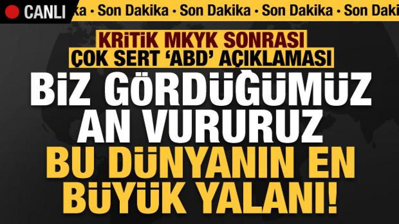 Son dakika: Kritik MKYK sonrası Türkiye'ye ayar vermeye kalkanlara tokat gibi cevap!
