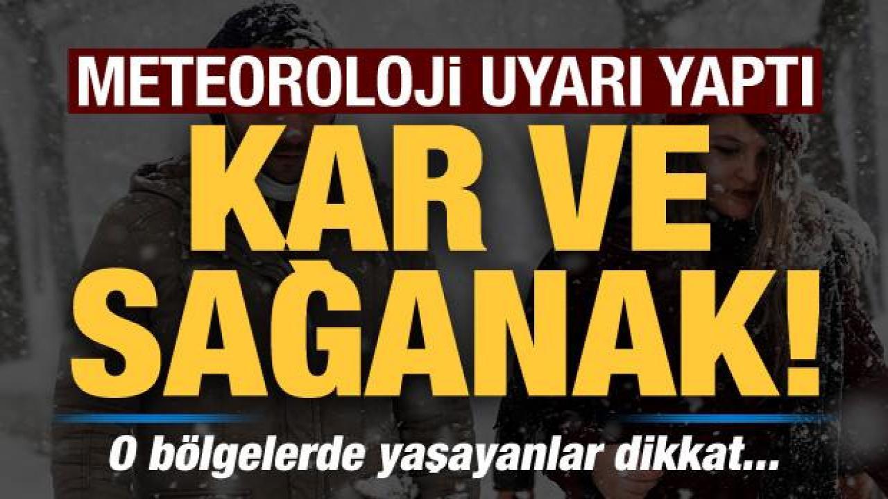 Son dakika: Kuvvetli kar yağışı için saat verildi! Meteoroloji il il duyurdu