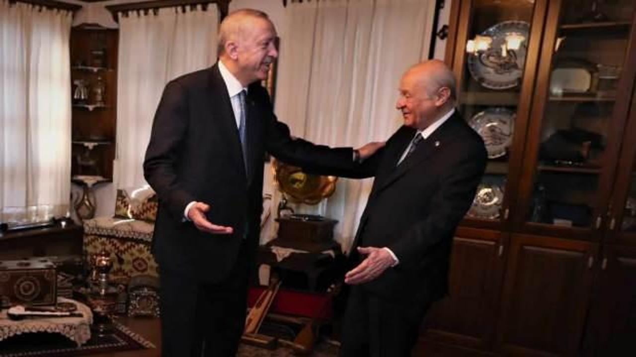 Son dakika: MHP lideri Bahçeli'den Erdoğan'a kutlama!