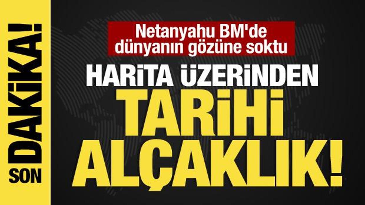 Son dakika.. Netanyahu Batı Şeria ve Gazze Şeridi'ni, 