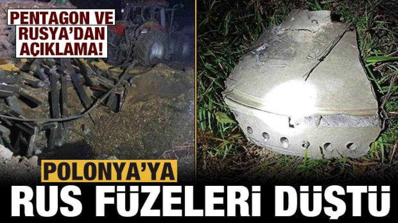 Son dakika: Polonya'ya 2 füze düştü: NATO uçakları havalandı