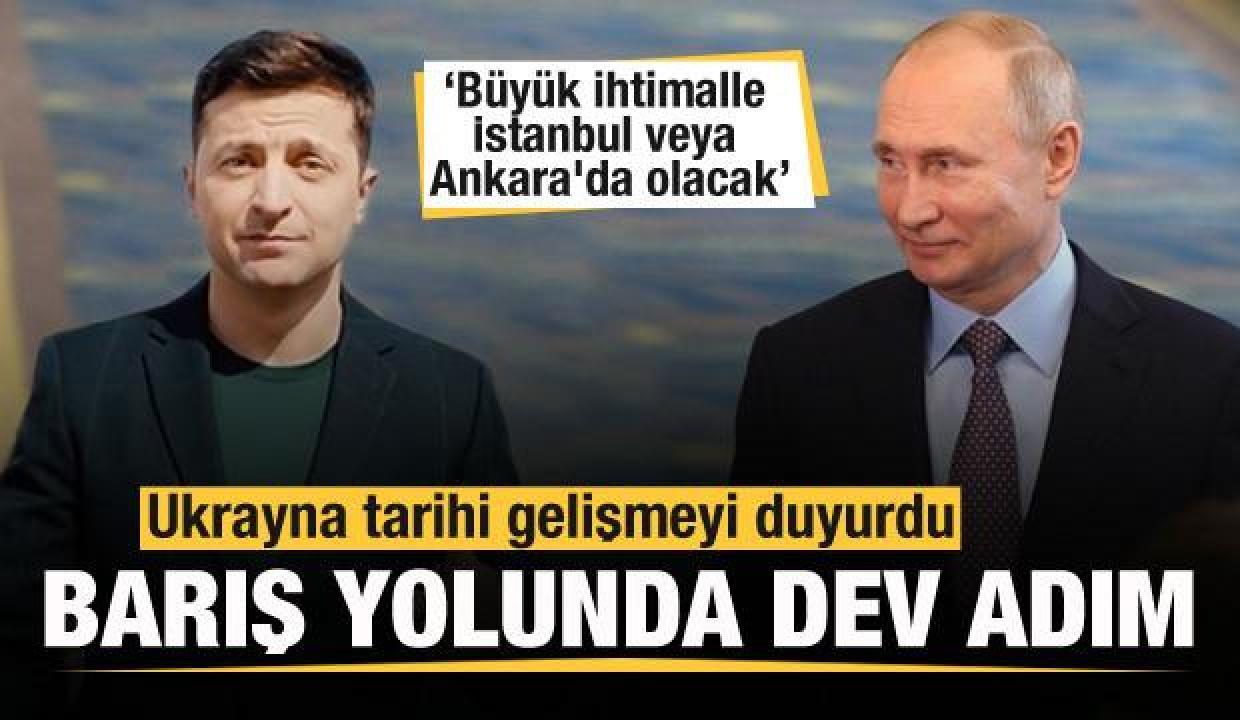 Son dakika Putin-Zelenskiy gelişmesi! Ukrayna tarihi adımı duyurdu