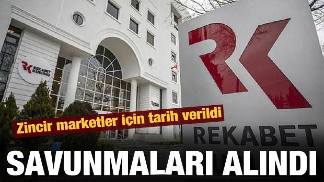 Son dakika... Rekabet Kurumu 