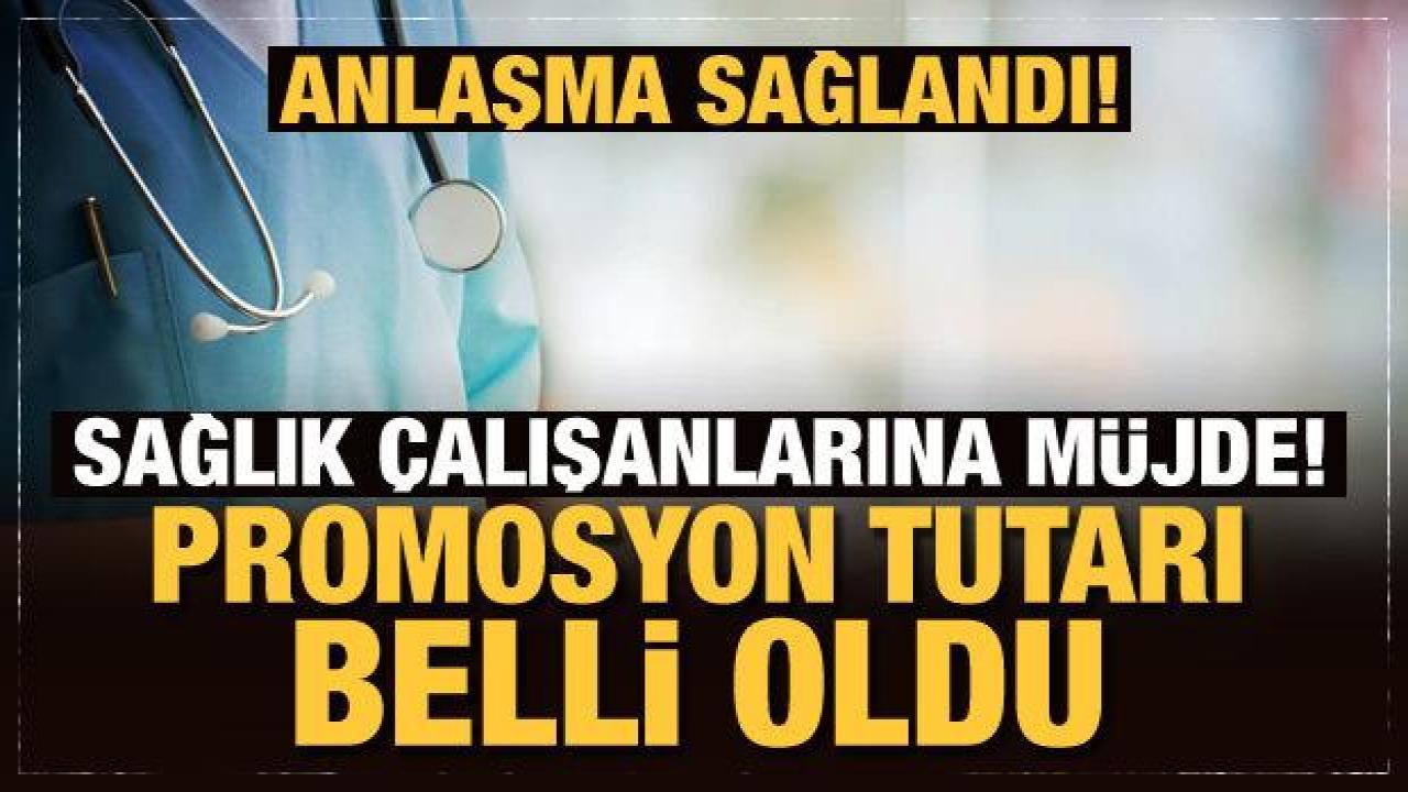 Son Dakika: Sağlık çalışanlarının banka promosyon ödemelerinde anlaşmaya varıldı