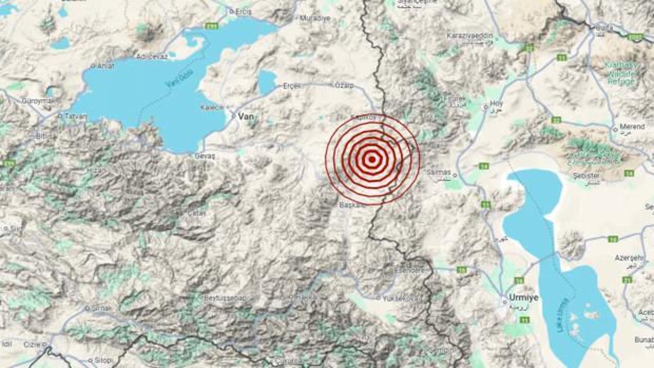 Son Dakika: Van'da 3.2 büyüklüğünde deprem!