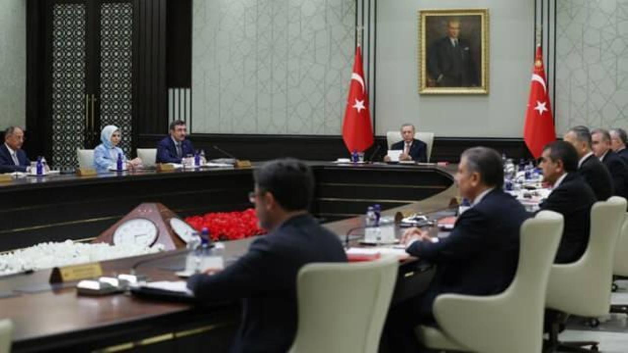 Son Dakika: Yeni dönemin 2. Kabine toplantısı başladı