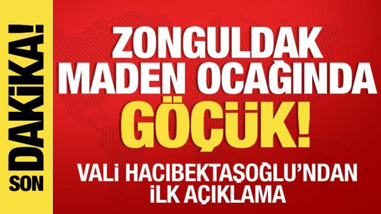 Son dakika: Zonguldak'ta maden ocağında göçük