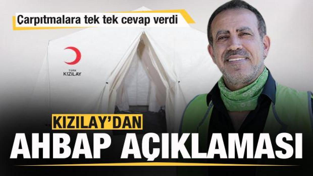 Sosyal medyada gündem olmuştu! Kızılay'dan Ahbap açıklaması!