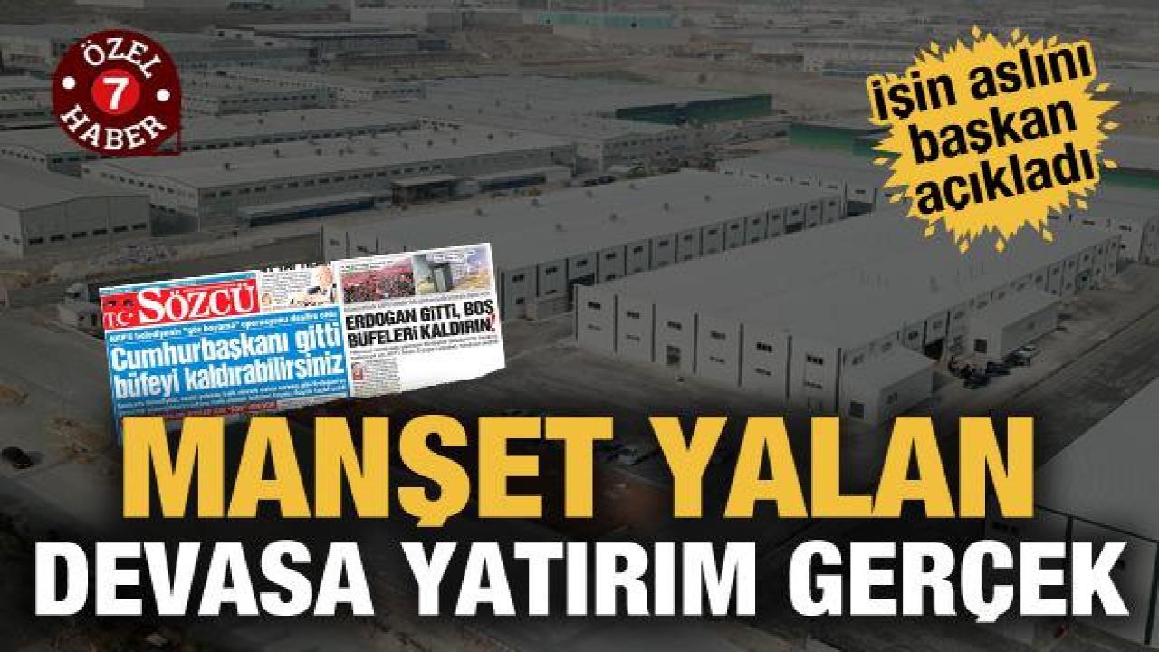 Sözcü'nün 'halk ekmek' manşeti yalan çıktı! Başkan Beyazgül işin aslını açıkladı