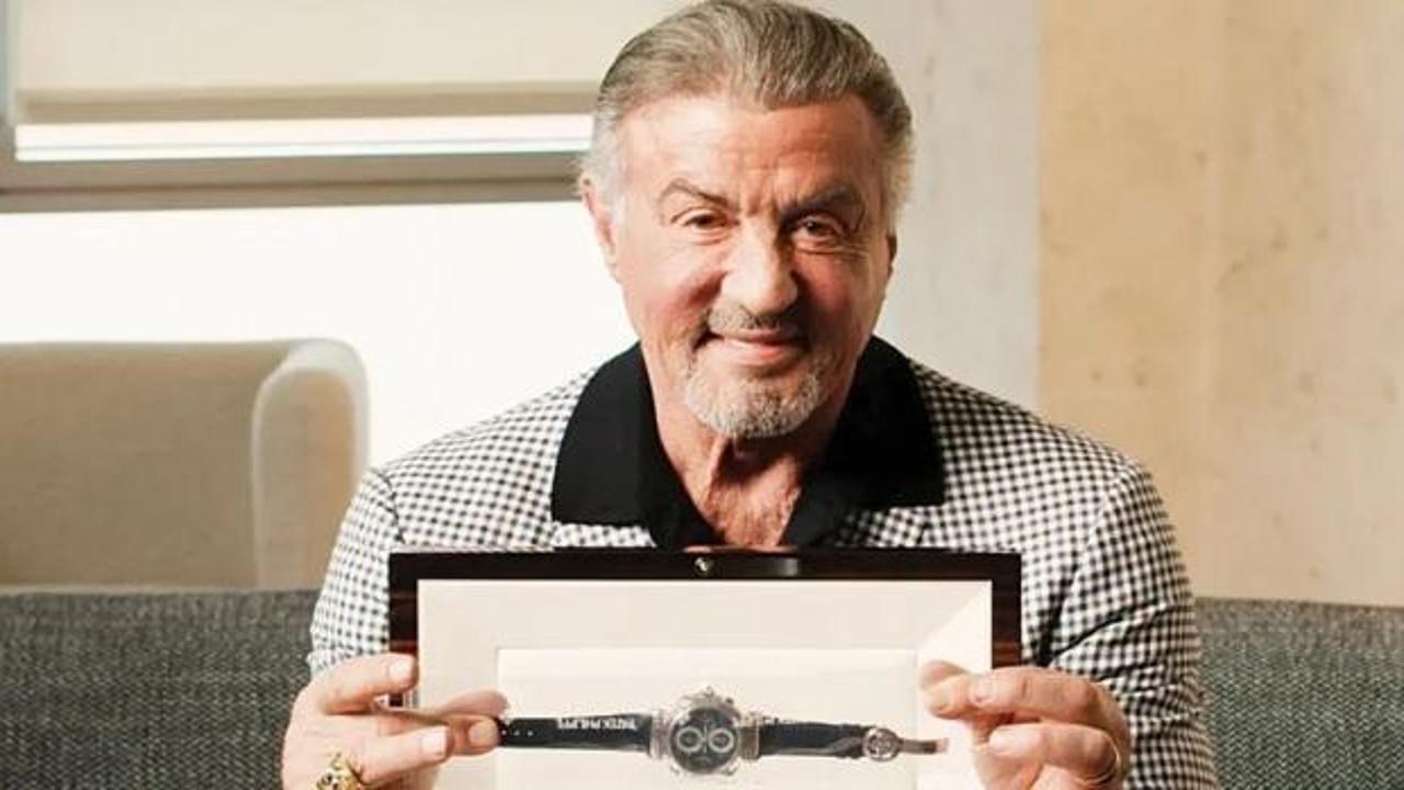 Stallone’un saatleri müzayedede 6,7 milyon dolara satıldı