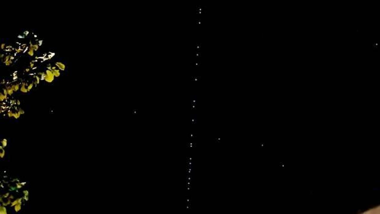 Starlink uyduları Bitlis semalarında!