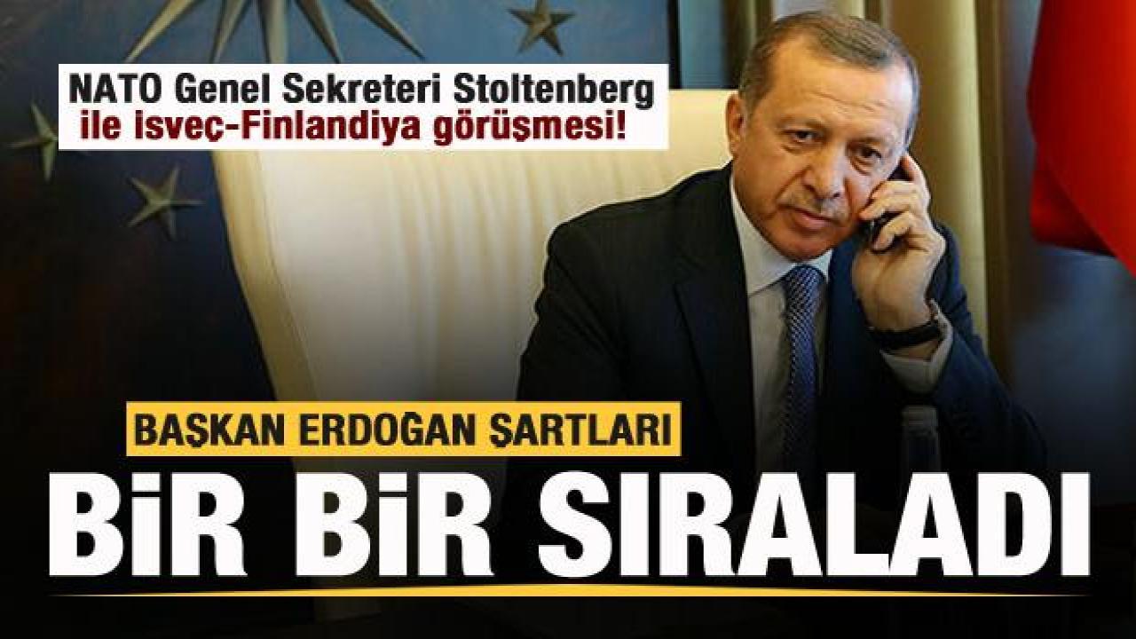 Stoltenberg ile İsveç-Finlandiya görüşmesi! Başkan Erdoğan şartları açık açık ifade etti
