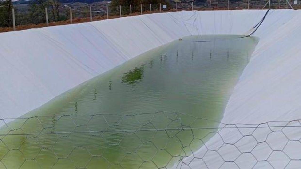 Su sıkıntısına karşı kendi imkanlarıyla çözüm