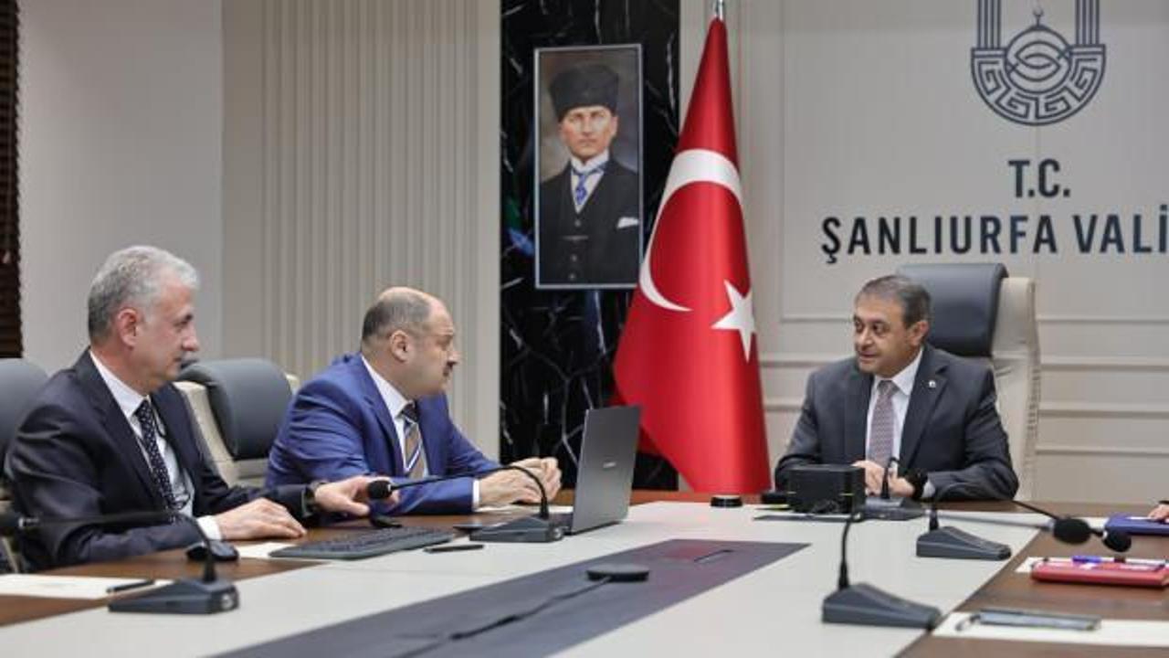 ŞUAK ekibi Şanlıurfa Valisi Şıldak'ı ziyaret etti