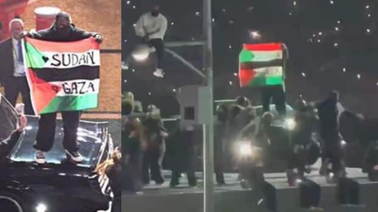 Super Bowl'da Gazze ve Sudan protestosu