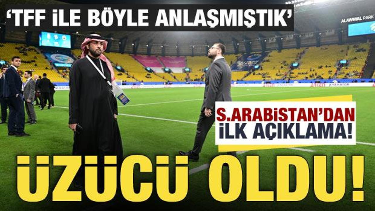 Süper Kupa maçının organizatörü Riyadh Season'dan açıklama!