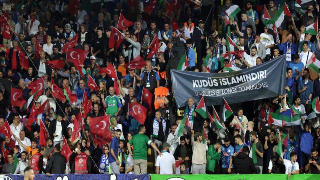 Süper Lig ekibinden Filistin'e destek