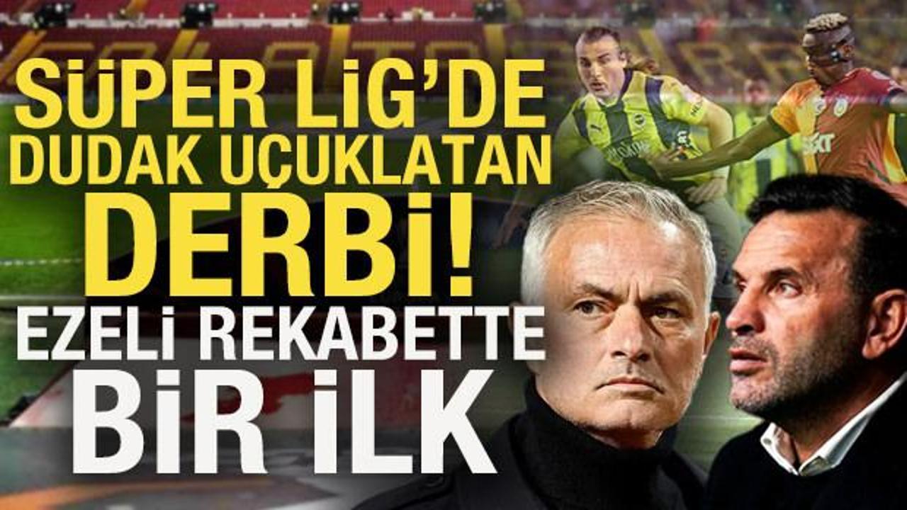 Süper Lig'de 520 Milyon Euro'luk derbi! G.Saray mı F.Bahçe mi kazanacak?