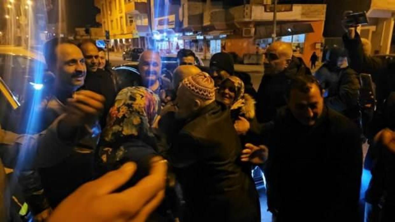 Suriye'de 21 yıl cezaevinde kalan Kilisli adam, ailesine kavuştu: 