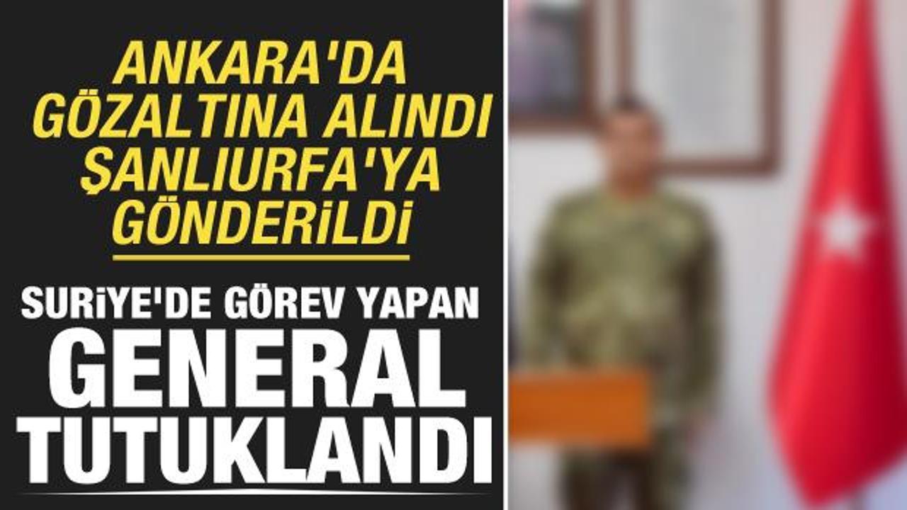 Suriye'de görev yapan general insan kaçakçılığı suçundan tutuklandı