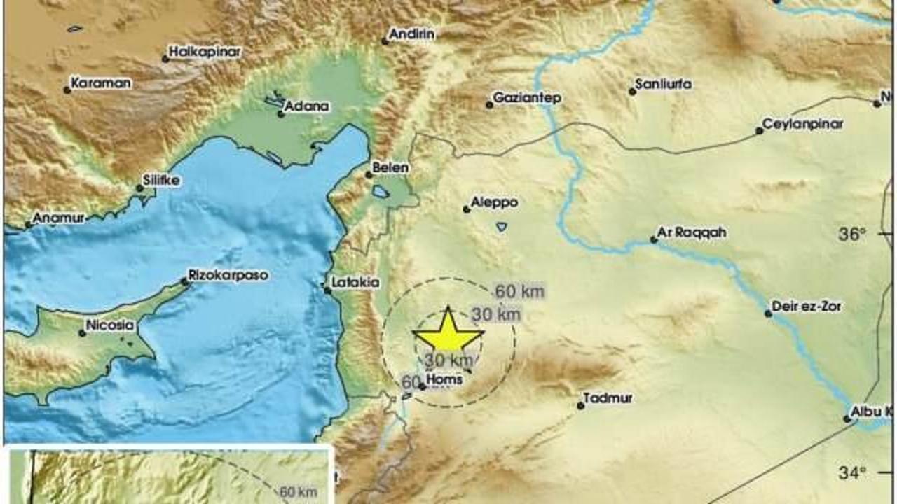Suriye'de peş peşe depremler: Türkiye de sallandı