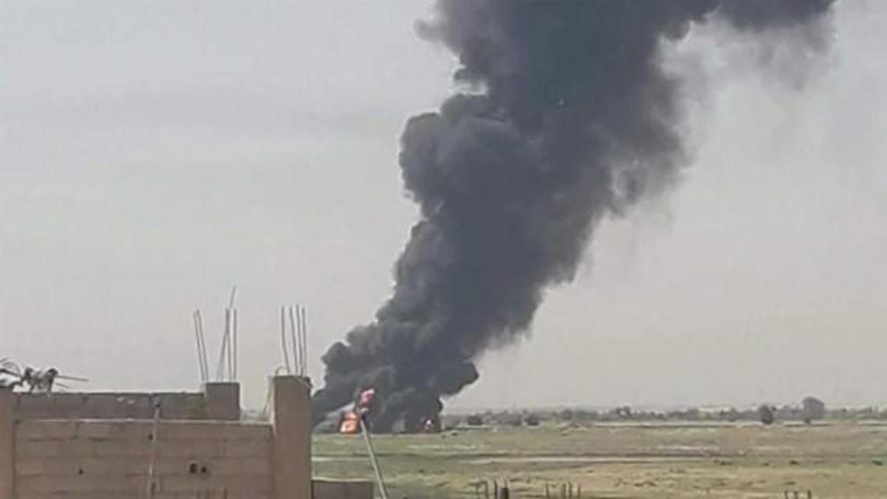 Suriye'de tansiyon yükseliyor! Savaş uçakları bombaladı