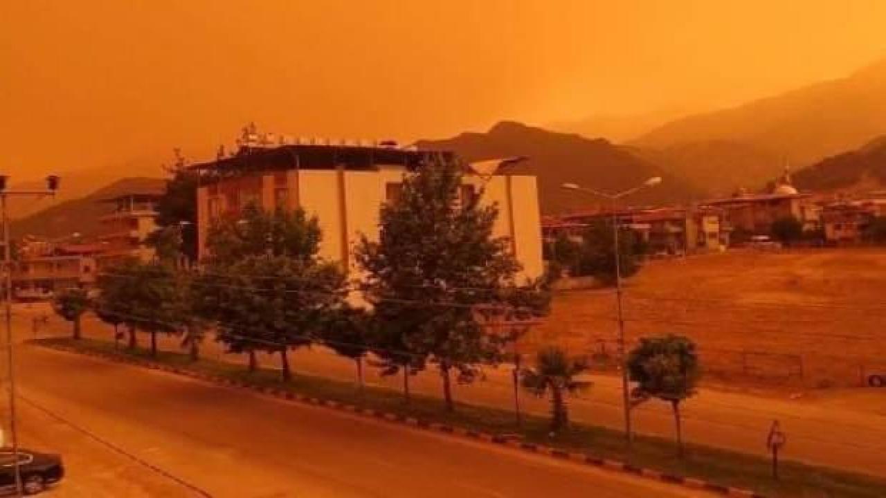 Suriye'den gelen toz, Doğu Akdeniz'de hayatı kabusa çevirdi