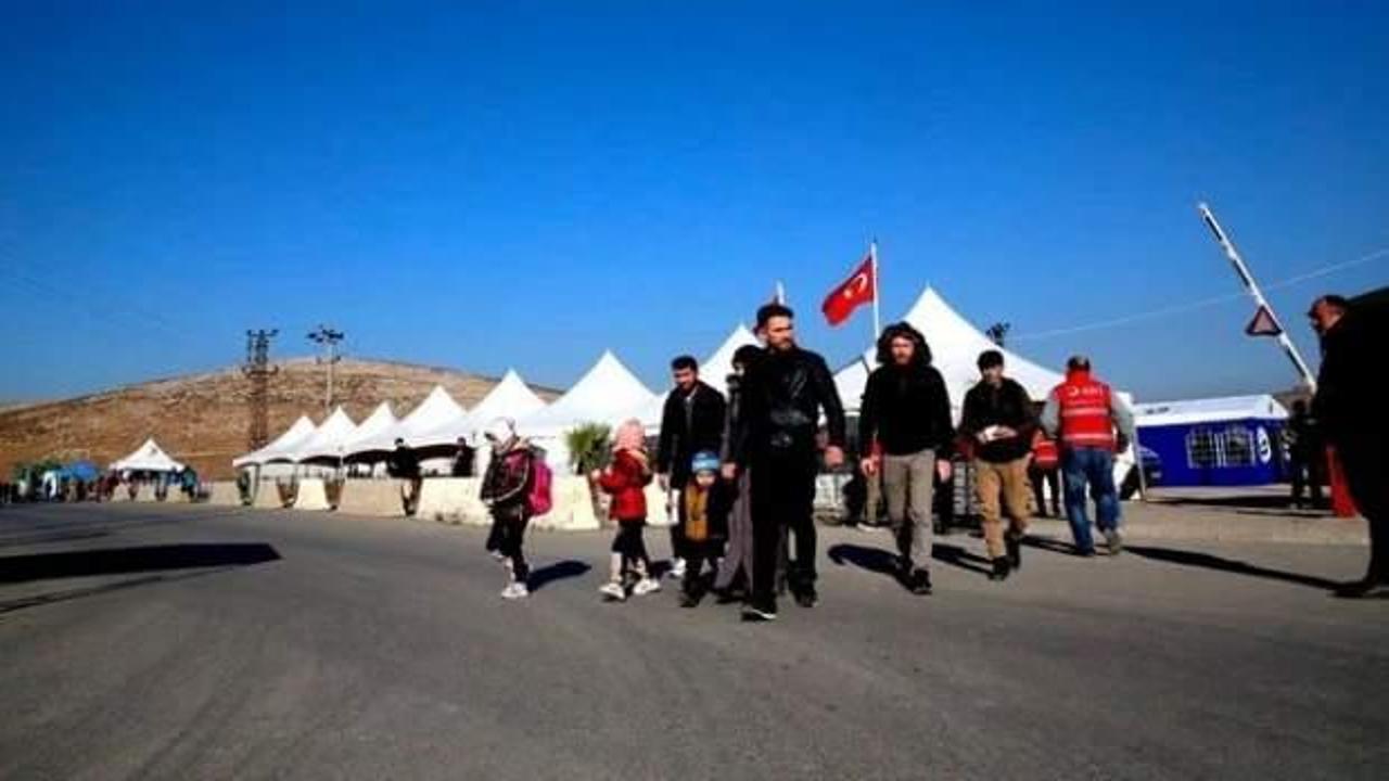 Suriyelilerin ülkelerine dönüşü: 