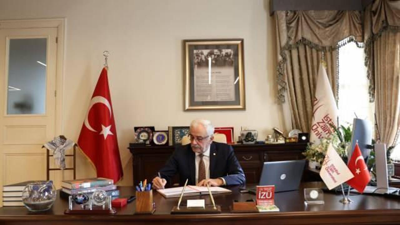 Suriye'nin yeni dışişleri bakanı İZÜ mezunu! Rektör Acar'dan önemli açıklamalar