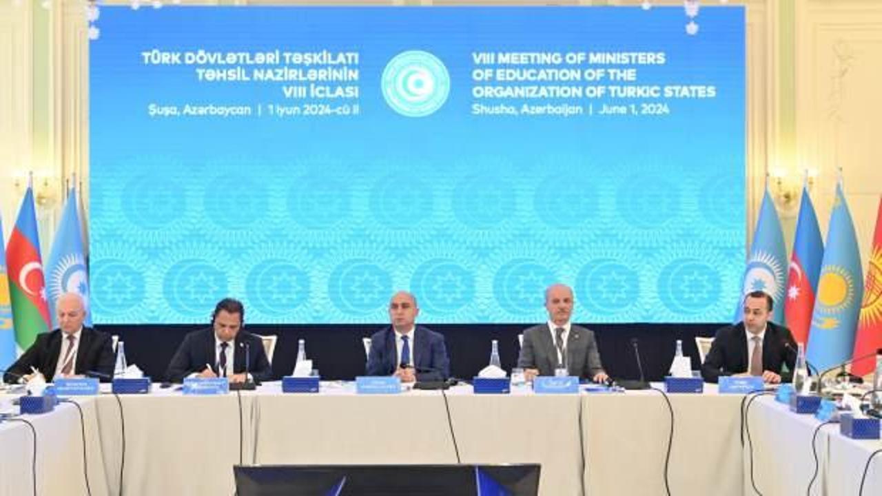 Şuşa'da TDT'nin Eğitimden Sorumlu Bakanları 8. Toplantıyı yaptı