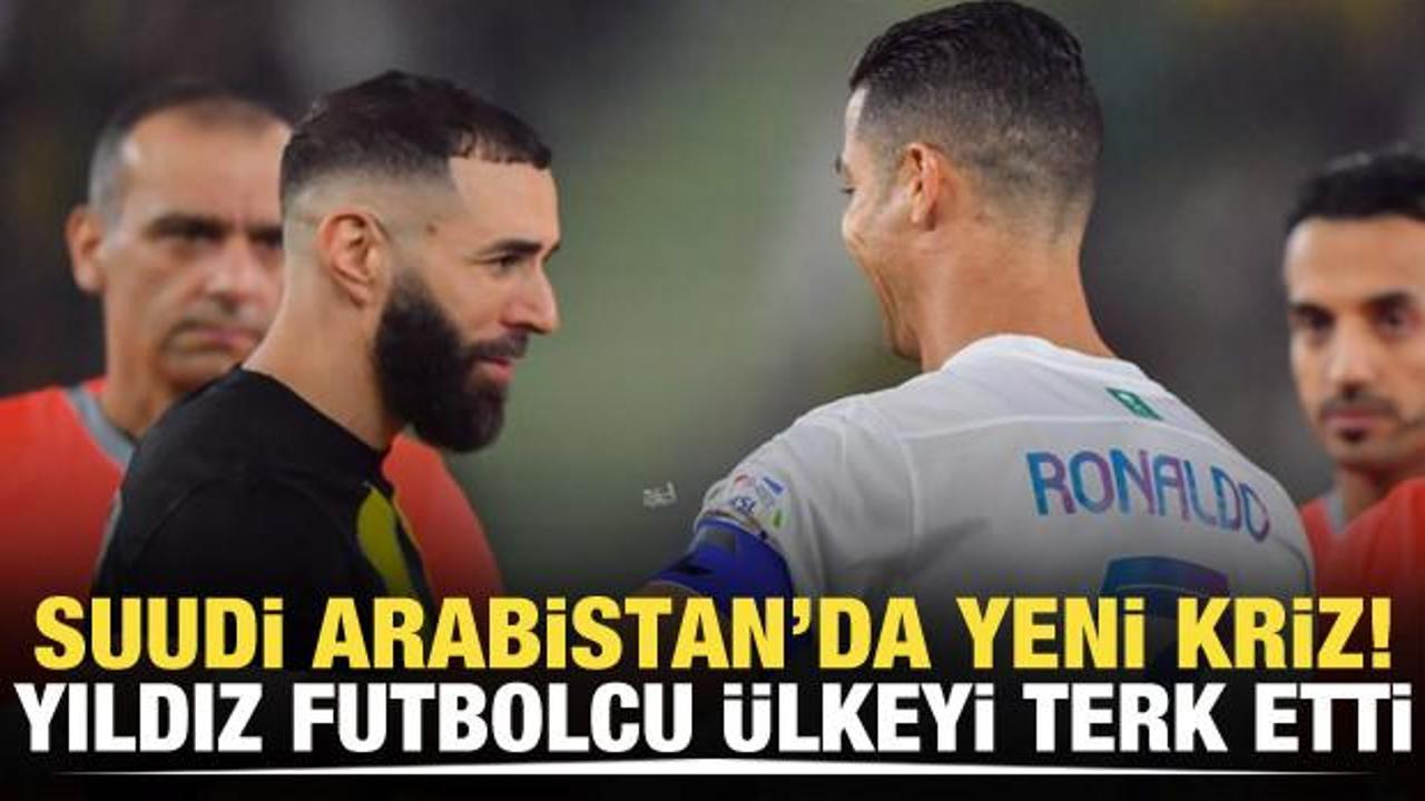 Suudi Arabistan'da yeni kriz! Yıldız futbolcu ülkeyi terk etti
