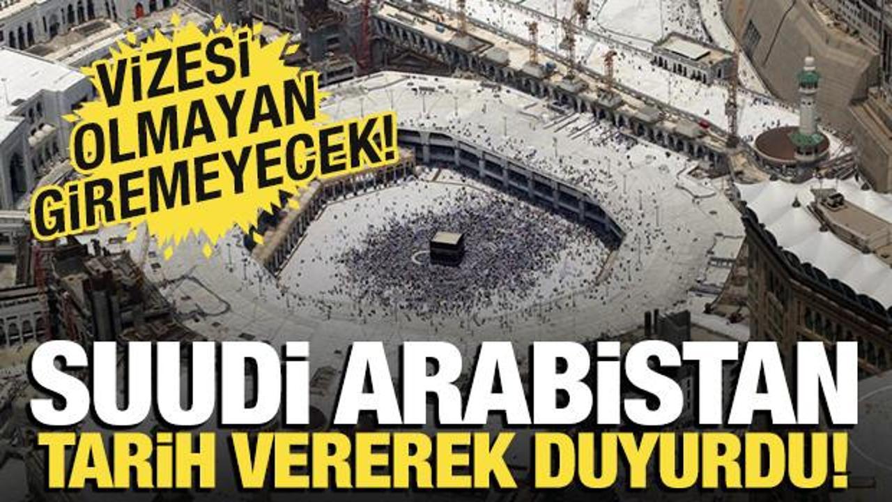 Suudi Arabistan'dan 