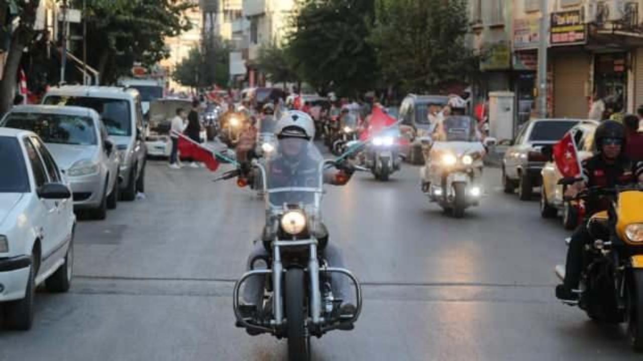 Tahmazoğlu ve Türk Chopper gaziler için turladı
