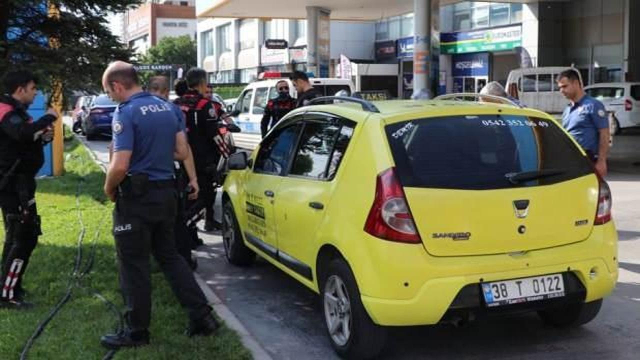 Taksicilerin 'yolcu alma' tartışması kanlı bitti
