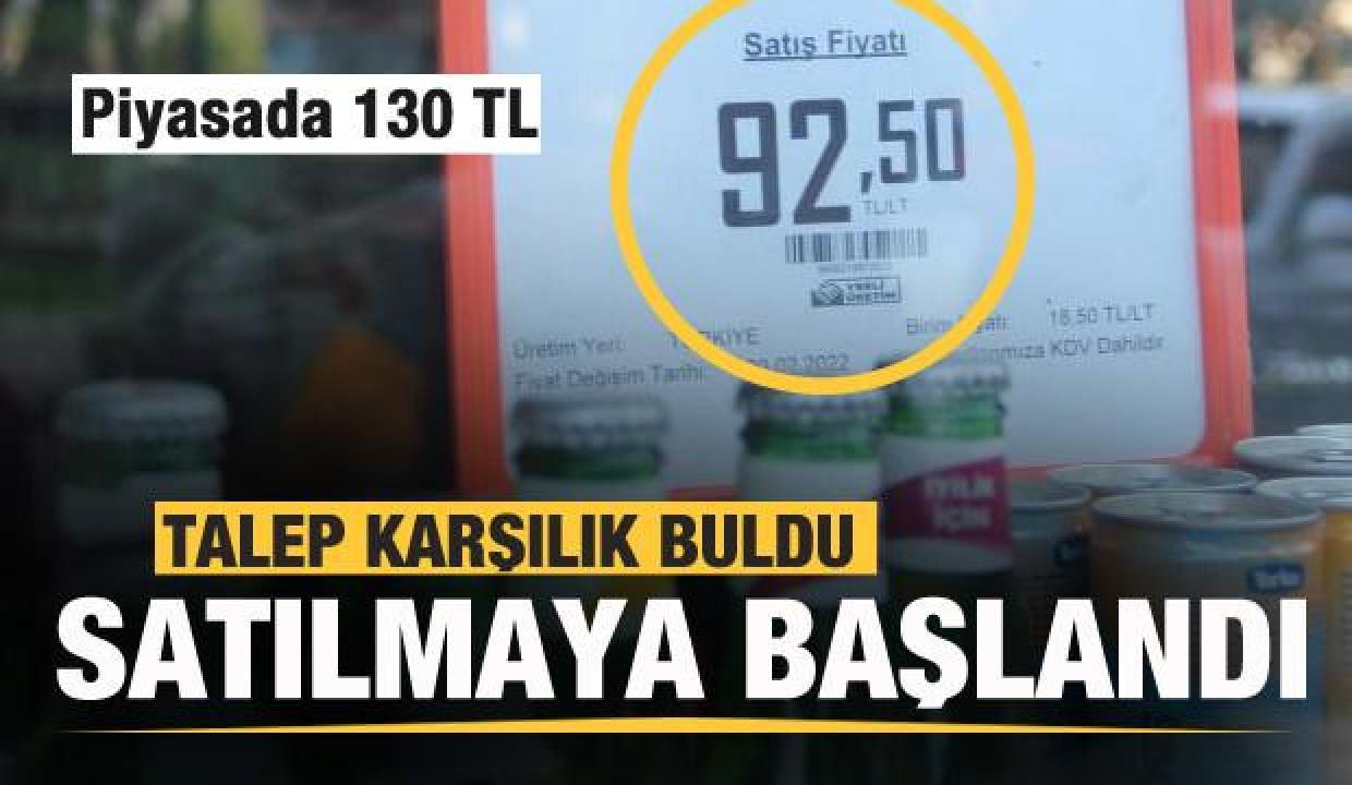 Talep karşılık buldu! Piyasada 130 TL! Tarım Kredi Kooperatifi marketlerinde 92 TL