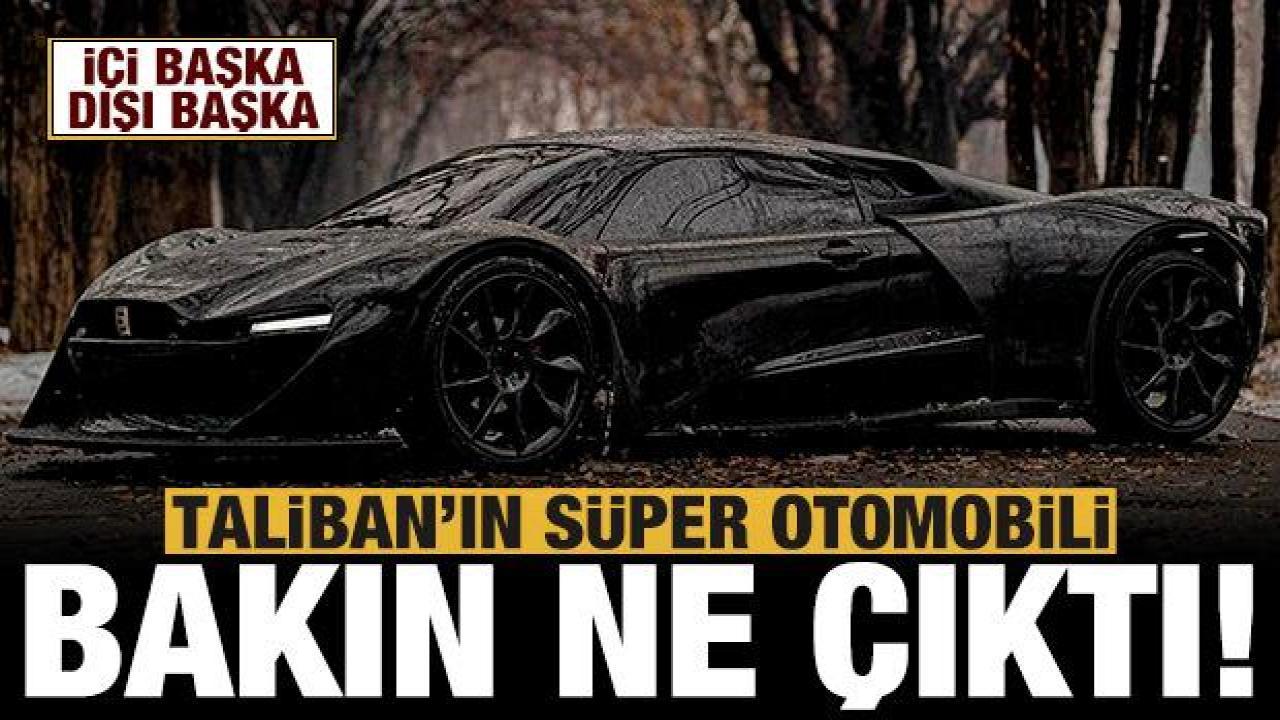 Taliban'ın süper otomobili bakın ne çıktı: İçi başka dışı başka!