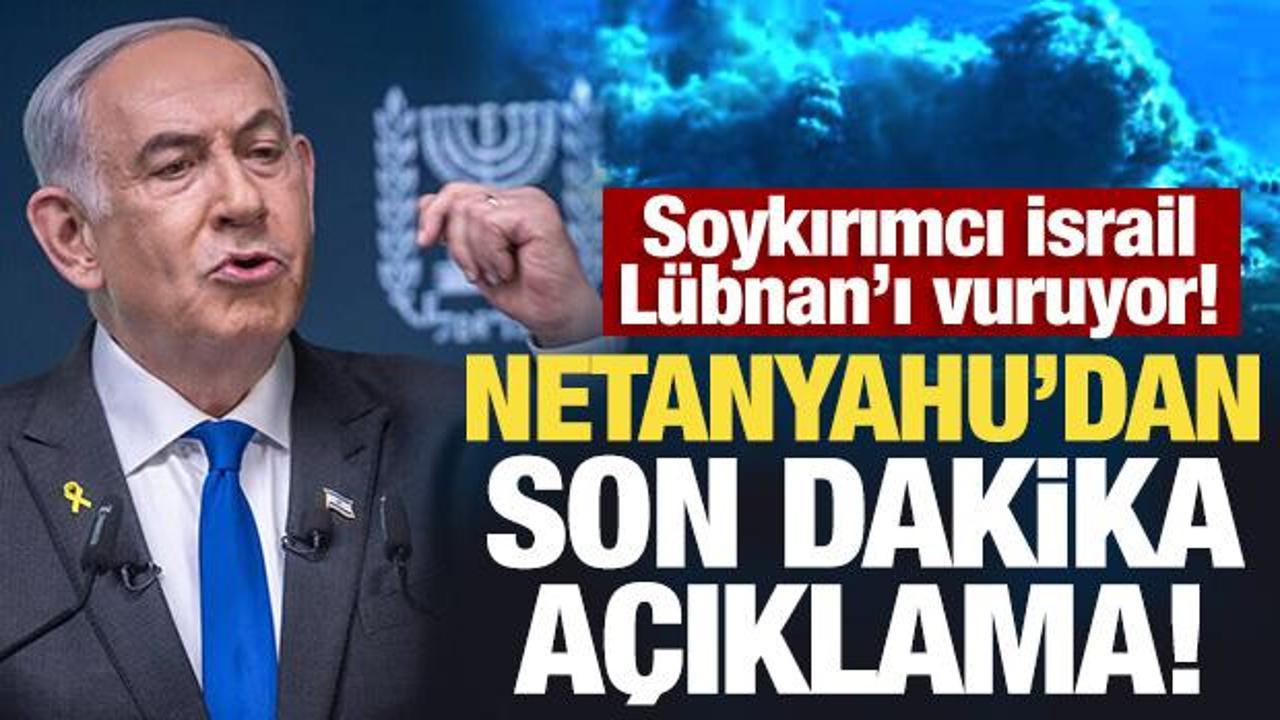 'Tam güçle müdahale emri verdim' diyerek duyurdu: Netanyahu'dan ateşkese ret!