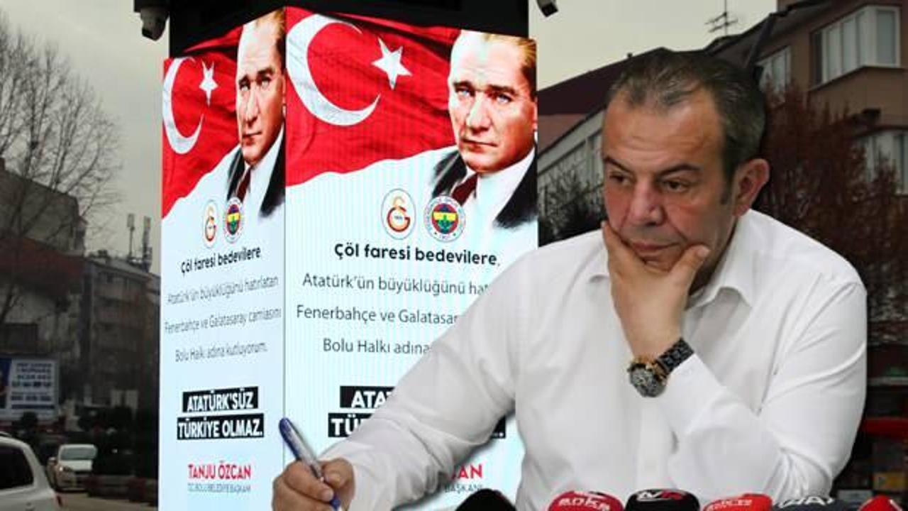 Tanju Özcan'ın bilboardlarına soruşturma
