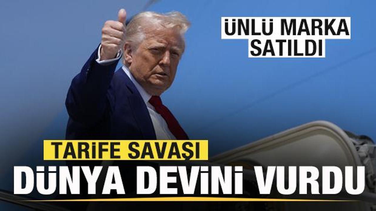 Tarife dünya devini vurdu! Ünlü marka Skechers resmen satıldı