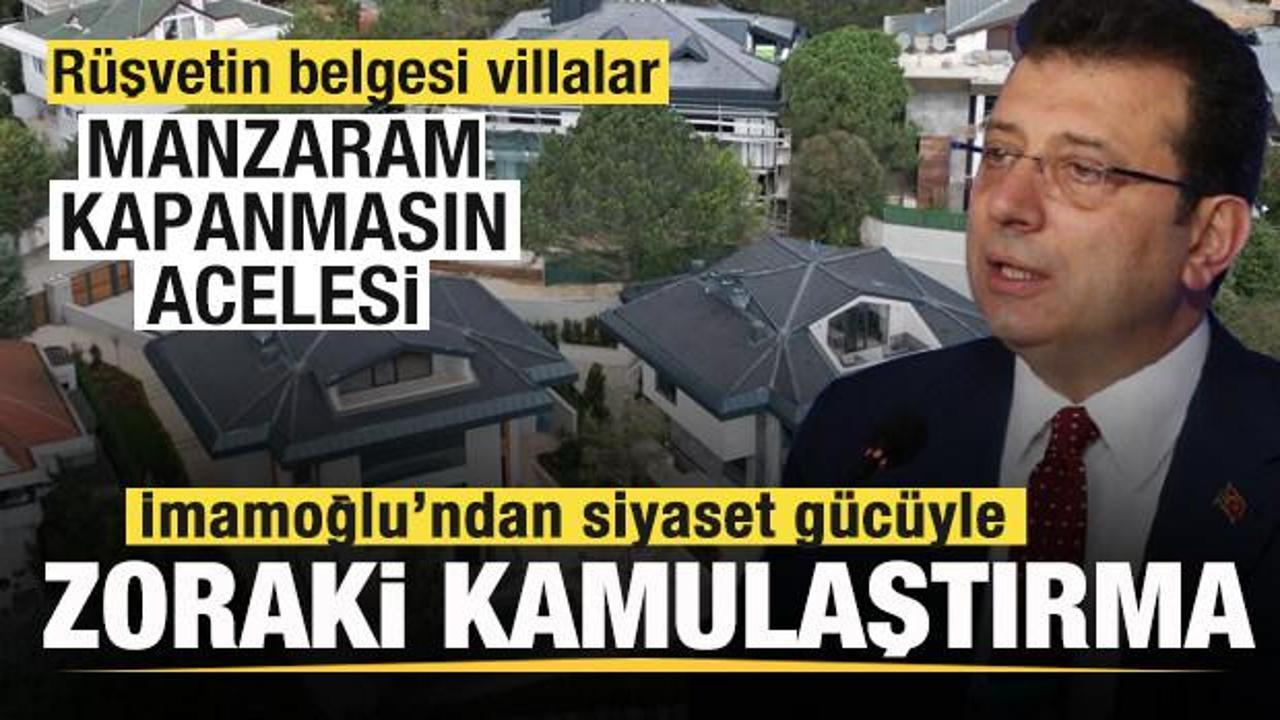 Tarihe geçecek yolsuzluk 'pes artık' dedirtti! Villaların önü kapanmasın diye...
